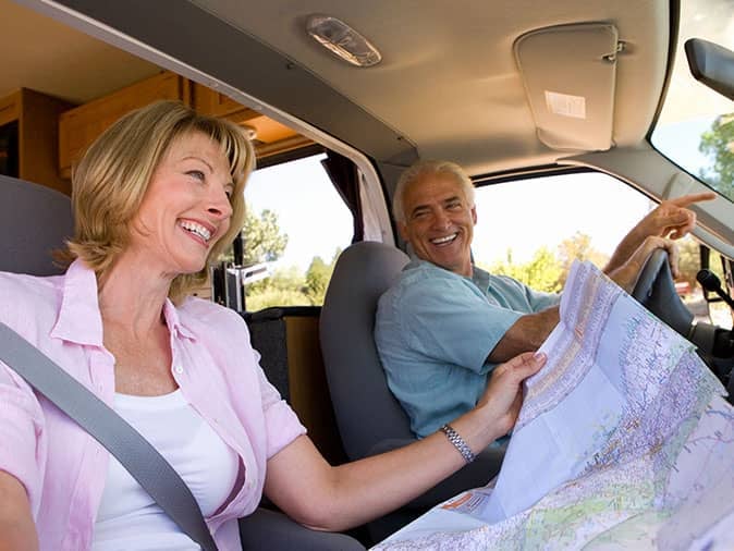 southern arizona residents heading out in their RV
